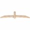 Ekena Millwork Bellingham Smooth Timber Gable Bracket, Douglas Fir, 84"W x 24"H x 3 1/2"D x 5 1/2"F, 7/12 Pitch GBW084X24X0406BEL00SDF - alternate 5
